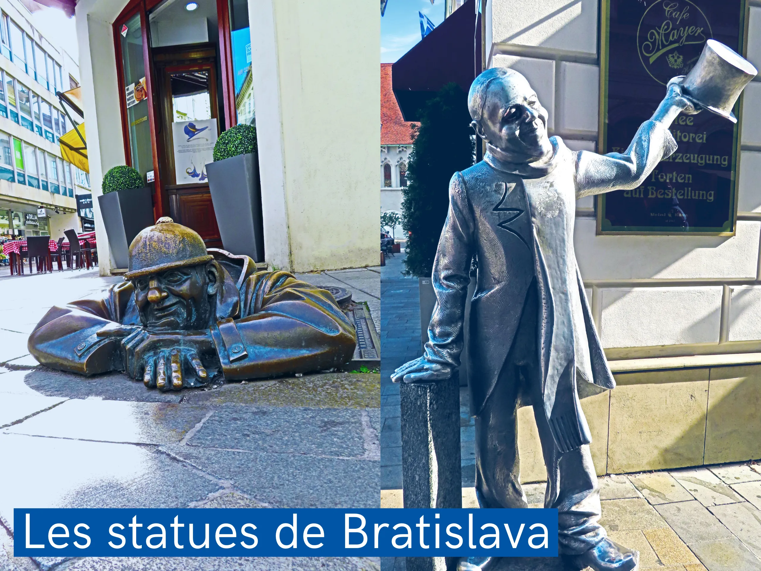 Les Statues de Bratislava au fil du Danube avec CroisiEurope