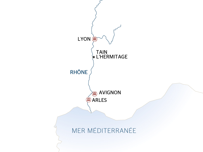 Carte Rhone RMN FR