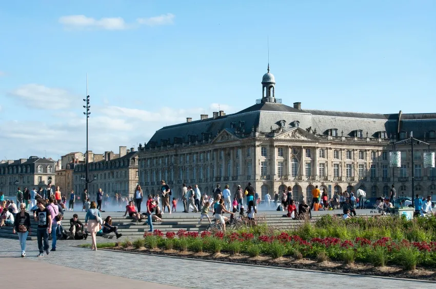 Place Bourse à Bordeaux