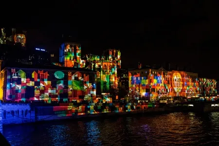 La fête des lumières à Lyon 