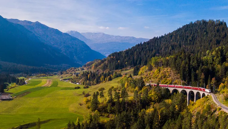 Le Glacier Express en Suisse 