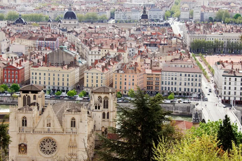 Vue sur Lyon 