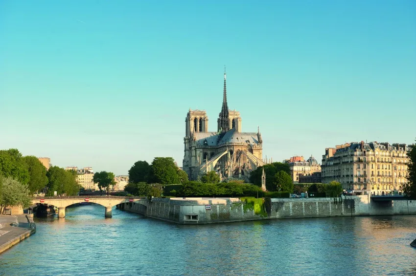 L'île de la cité à Paris 