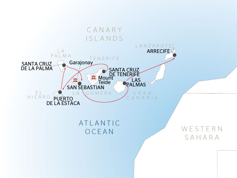 canary islands cruise july 2023