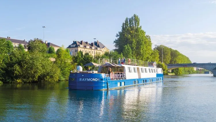 La péniche Raymonde à Compiègne  