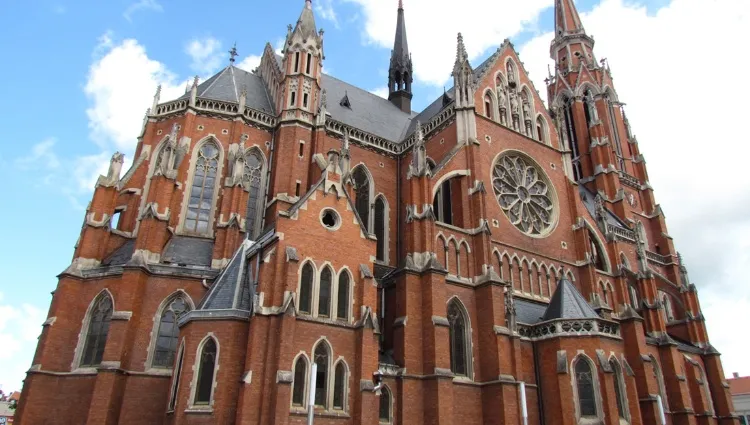 La cathédrale d'Osijek 