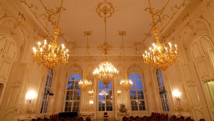 Intérieur du palais royal de Godollo 