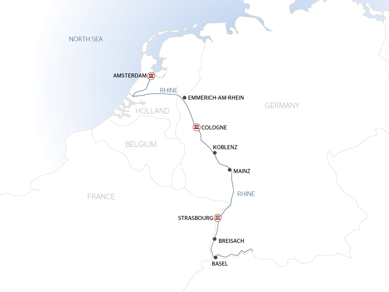 8 day river cruise amsterdam to basel