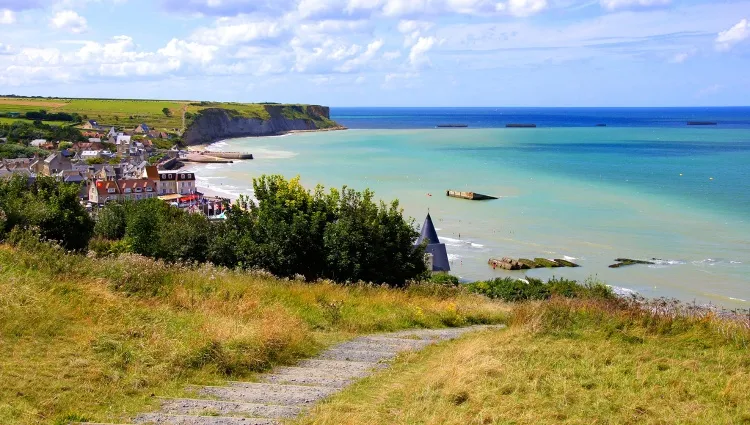 La plage du débarquement 