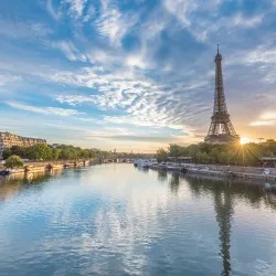 Vue de la Seine sur Paris 