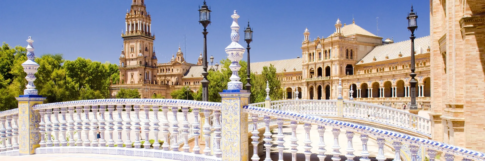 Somptueuse Plaza de España à Séville 