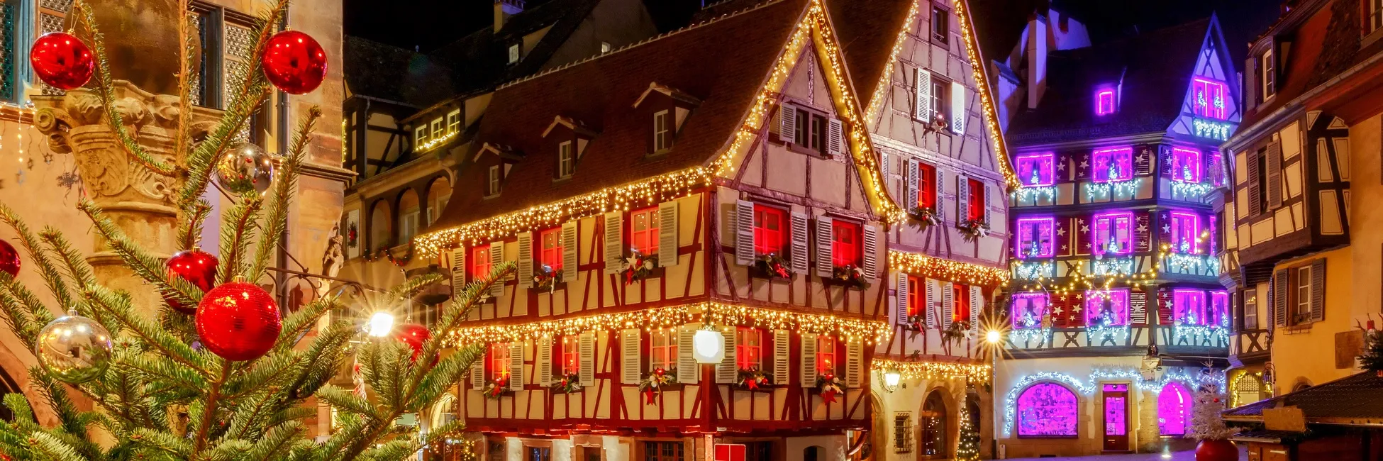 Les décorations de Noël de Colmar 