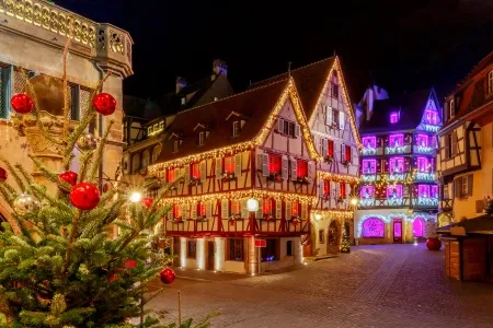 Les décorations de Noël de Colmar 