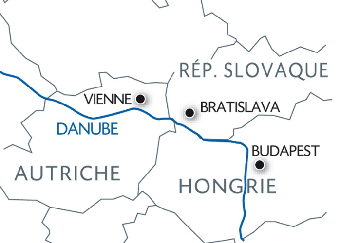 Carte Fluviale Danube - MVI / NVI / NDA 