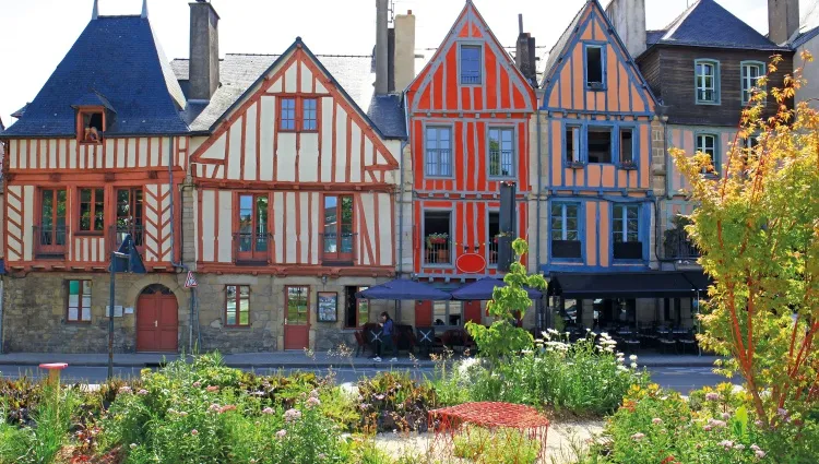 Maisons typiques de Vannes 