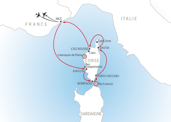France - Corse - Croisière Grand Tour de Corse, l'île de Beauté Révèle ses Trésors