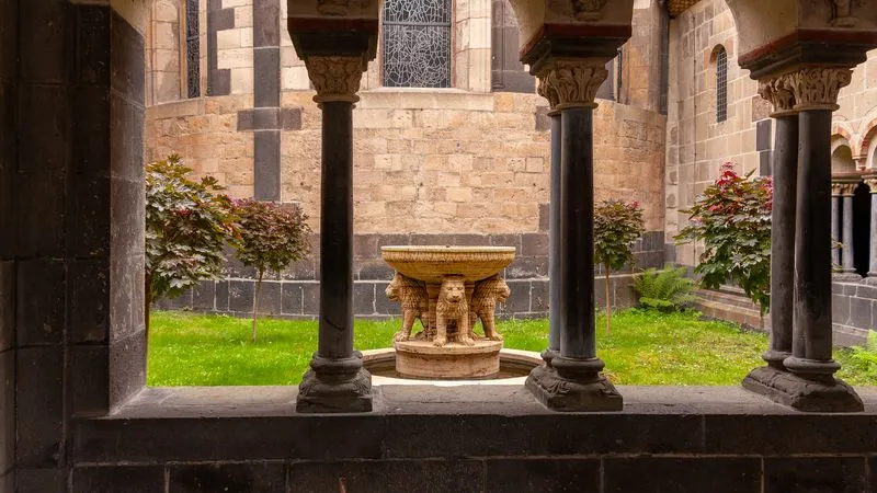 Visite de l'abbaye Maria Laach