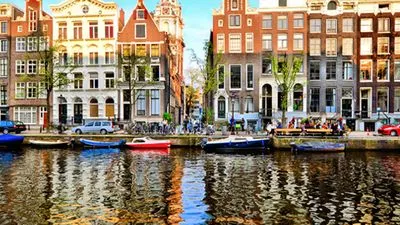 The Dutch and Belgian canals