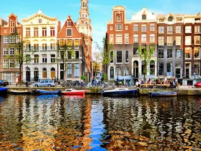 The Dutch and Belgian canals