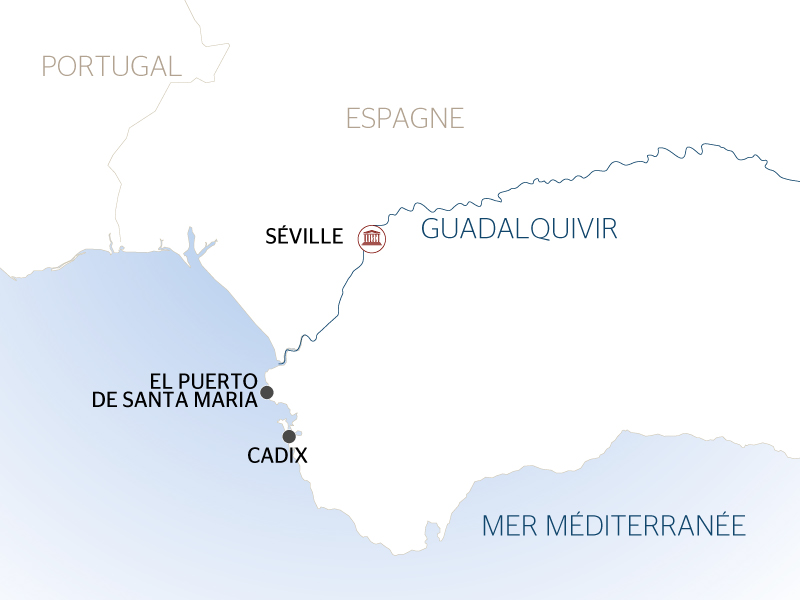 Carte de l'itinéraire