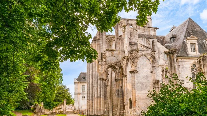 Saint-Wandrille Abbey and the Victor Hugo House