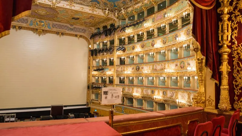 Visite guidée du théâtre de la Fenice