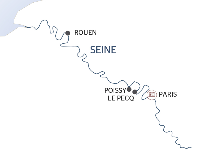 La Seine en Majesté à bord d'un bateau à roues à aubes (formule port/port) - 8