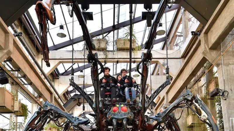 Nantes : les machines de l'ile, cours secrètes et passages couverts