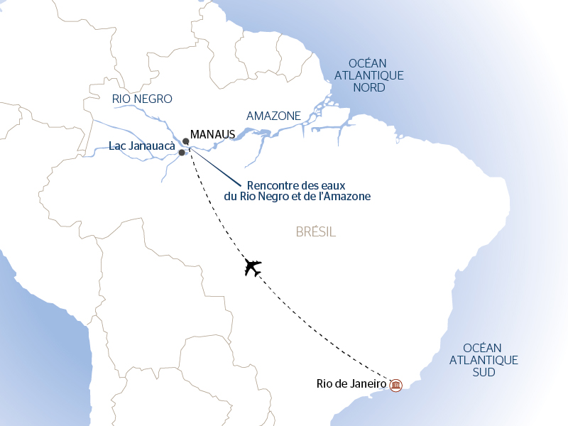 Rio de Janeiro et croisière au fil de l'Amazone et du Rio Negro - Croisière confidentielle au coeur d'une nature secrète et préservée (formule port/port) - 15