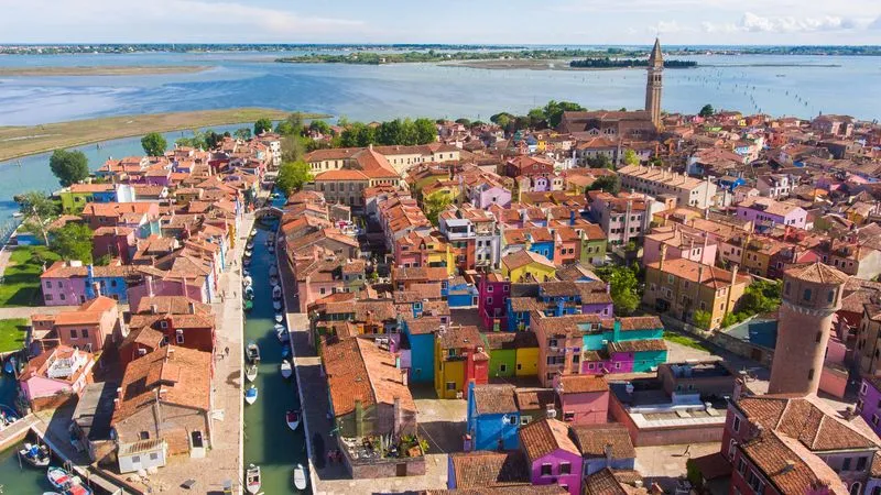 Excursion dans les îles de la lagune : Murano et Burano