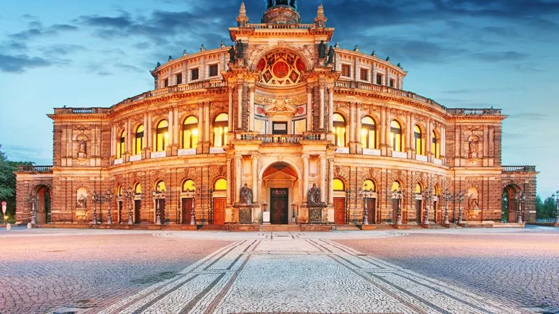 Semper Opera House of Dresden