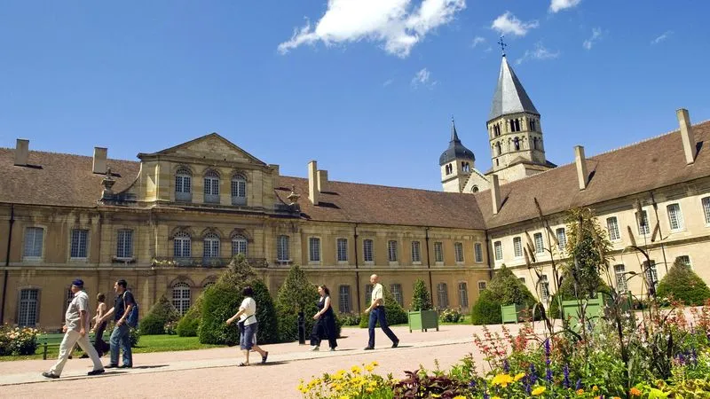 Visite de l'Abbaye de Cluny