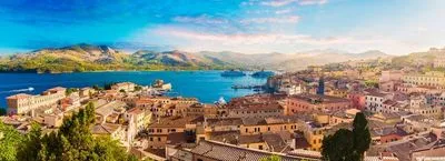 The Italian coast and Sardinia 