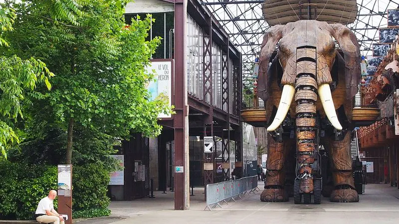 Nantes : les machines de l'ile, cours secrètes et passages couverts