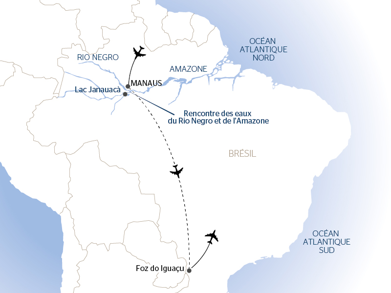 Au fil de l'Amazone et du Rio Negro - Croisière confidentielle au coeur d'une nature secrète et préservée - Et séjour d'exception aux chutes d'Iguaçu - 17