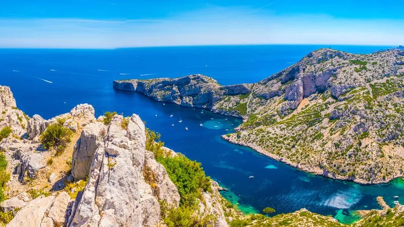 Randonnée parc national des Calanques