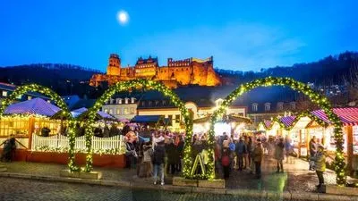 La magie des marches de Noël sur le Rhin (formule port-port)