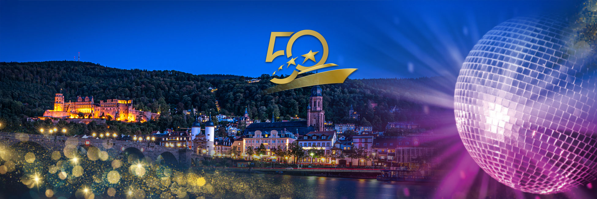 Rhin romantique en fête, soirée disco & saveurs avec de nombreux artistes (formule port/port)