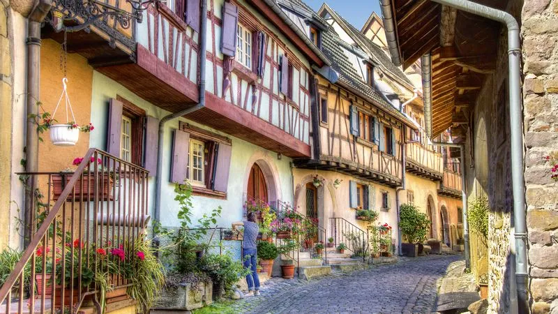 Eguisheim and the Alsatian Wine Route
