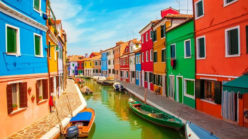 Excursion dans les îles de la lagune : Murano et Burano