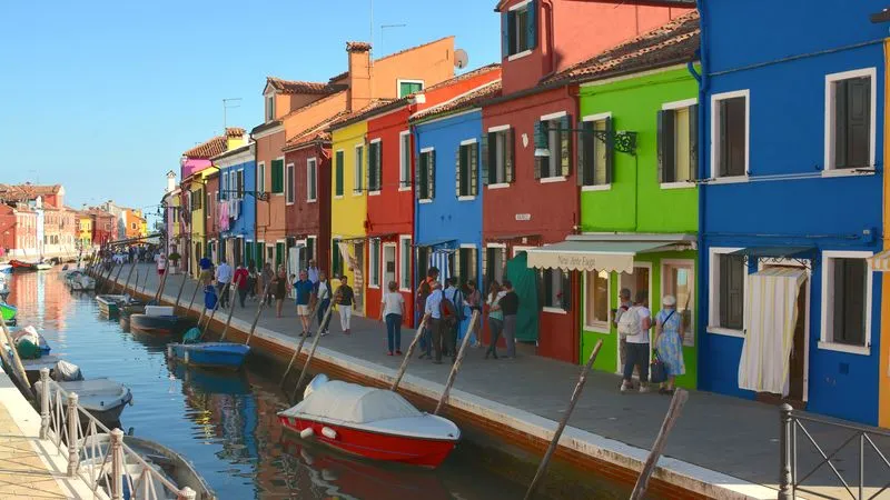 Excursion dans les îles de la lagune : Murano et Burano