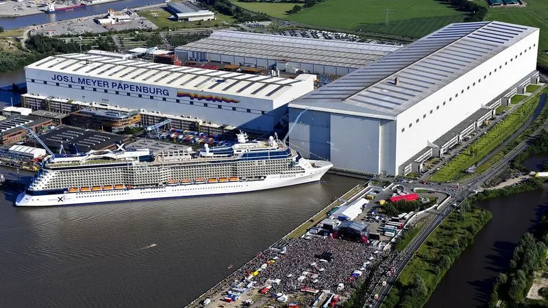 Visite guidée du Chantier Naval Meyer Werft à Papenburg