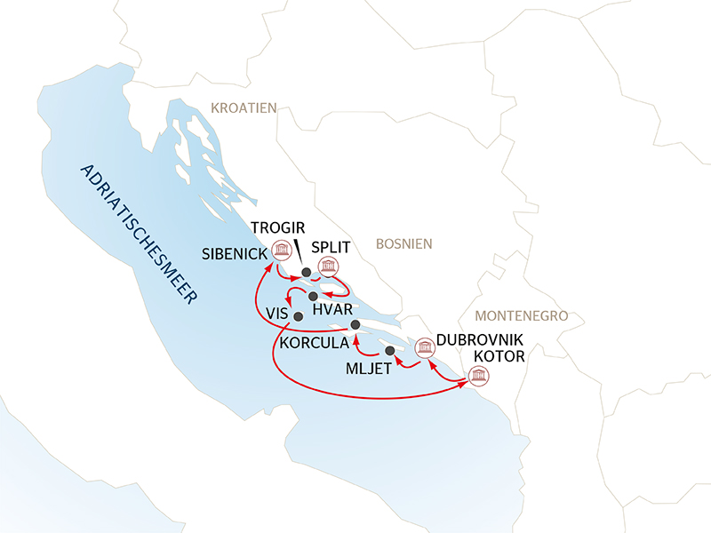 Croisière La Croatie et le Monténegro (formule port/port) - 11