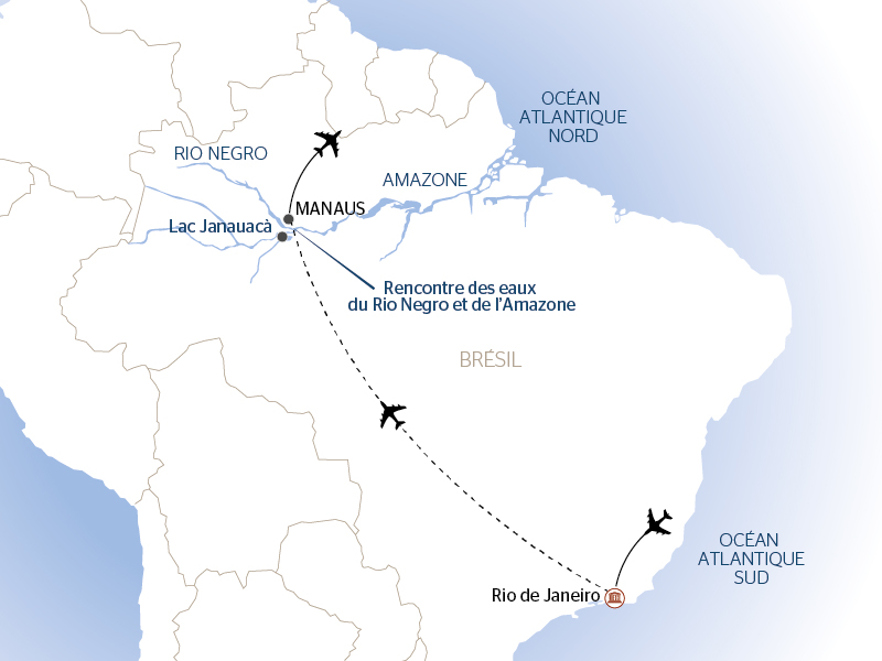 Rio, vibrante et éternelle - Et croisière confidentielle au coeur d'une nature secrète et préservée, au fil de l'Amazone et du Rio Negro - 16
